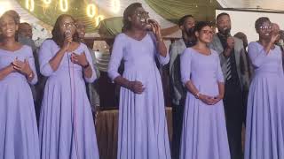 AMAHANGA BY ABAGENZI CHOIR LIVE PERFORMANCE KIGOMBE SDA
