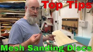 Top Tip for Building and finishing, P500 Disc Sanding