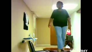 Girl falls of the chair funny hilarious