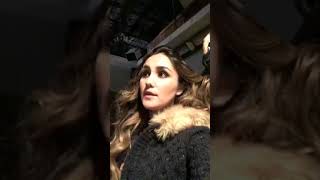 Dulce Maria ao vivo no instagran falando sobre a Série Muy padres