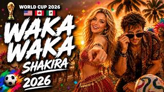 Waka Waka - Shakira (Cover Lyric Video) 🎧 FIFA World Cup Songs 2026