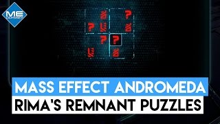 Rima's Remnant Puzzle Guide - Mass Effect Andromeda