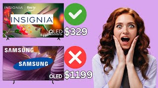 Insignia 65” QLED vs Samsung 65” S85F OLED | Budget QLED vs Premium OLED TV Comparison (2025)