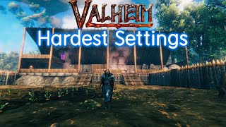 Playing Valheim On It's Most Difficult Settings - First Mistlands Encounter