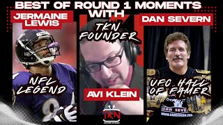 Best of Round 1 Moments with UFC Hall Of Famer Dan Severn & NFL Legend Jermaine Lewis