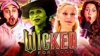 WICKED: FOR GOOD (2025) MOVIE REACTION – THIS MUSICAL CHANGED US! – FIRST TIME WATCHING – REVIEW
