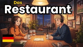 How to talk at the Restaurant | Easy German Conversation Practice