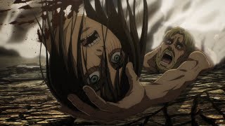 Mikasa kills Eren ( English Subs )