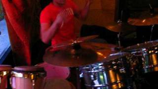 Hervie Percussionist of Miami Latin Ensemble with Havy Rodriguez