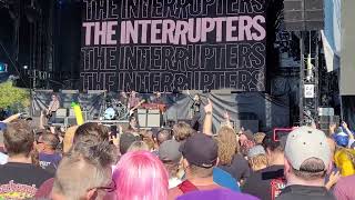 The Interrupters On A Turntable at Riot Fest September 15, 2023