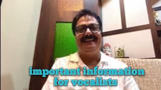 Important information for vocalists #onlinemusiclessons  #musicschoolofindia #musicclass #shuvodeep