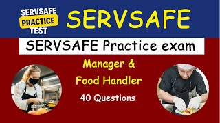 ServSafe Practice Test 2025 Manager & Food Handler 40 Questions Answers