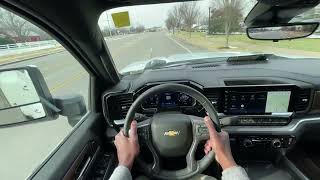 2026 Chevrolet Silverado 3500HD Dually DURAMAX POV Test Drive (Acceleration, Driving Impressions)