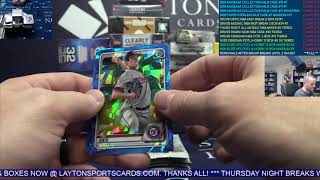 1 Box 2020 Bowman MLB Sapphire Break for Dominik B