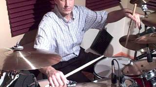 Drummer Todd Walker     "4/4 Jazz Fill/Solo Rhythm" (Roy Haynes Inspired)