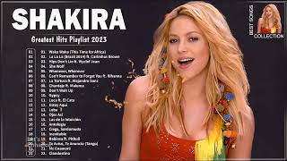 Shakira Sus Mejores Éxitos - Grandes Exitos de Shakira 2023 - Mix Top 2023
