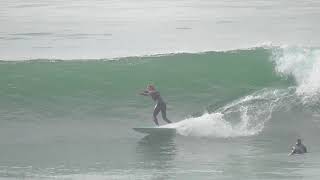 A fun wave - Christmas Swell Encinitas Day 1, (full edit coming.)