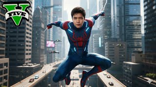 ကျွန်တော် Spider-Man 2099 ဖြစ်ခဲ့တယ် | I became Spider-Man 2099 in GTA V