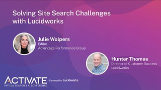 Solving Site Search Challenges with Lucidworks