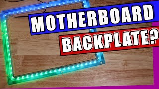 Motherboard RGB backplate - What is this from Formulamod?