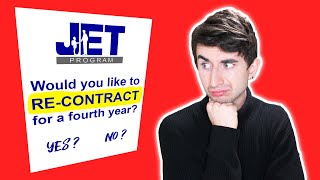Do I still want to live in Japan? JET Program Re-contract Decision