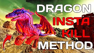 SOLO ALPHA DRAGON INSTA KILL Glitch Method ark Ascended Ark ASA Element DUPE