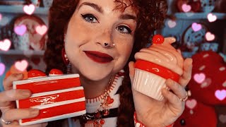 Autistic ASMR: Ceramic Bakery 🍰💘 VALENTINE'S MAKEUP (Personal Attention, Rambles, Stimming)