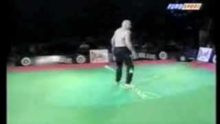 Bas Rutten Slamdancing to Born of Osiris