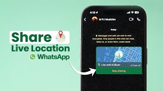 How to Share Live Location on WhatsApp?