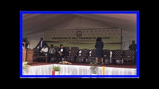 KH Channel News -Live video: the inauguration of emmerson mnangagwa - pindula news
