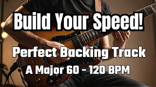 Ultimate Speed Building Guitar Backing Track