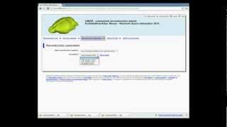 3dBAR web service - custom reconstruction