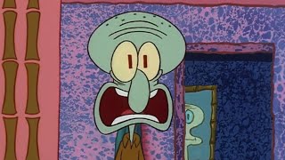 Squidward can’t shower