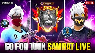 SAMRAT IS LIVE NOW🔴1v48 CUSTOM🚀 #freefire #shortsfeed #shortslive #shortsviral #trending