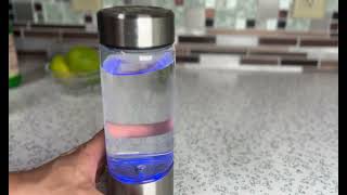 How to clean your hydrogen water bottle? Healthy Hydration 💦 #hydrogenwater