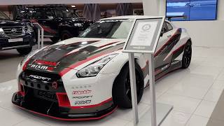 Nissan GTR R35 World's Fastest Drift record review - English