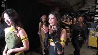 KATSEYE Backstage At The 2026 GRAMMYs