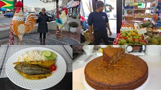 🇬🇾MAIN STREET MEAT MARKET | FRESH FLORIDA HASSA CURRY & GUYANESE STYLE FRUIT CAKE🇬🇾