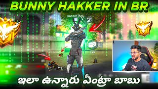 Bunny Bundle Hakker In My Game While Doing Rank Push 😭 - Free Fire Telugu - TEAM MBG