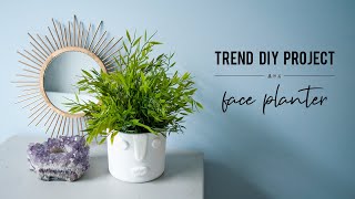 DIY Tutorial Face Planter (gezicht plantenpot) | IMAKIN