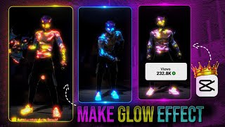 Make this glow effect in capcut | Capcut glow effect free fire 🔥