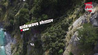 Sideways Shimmy - Shotover Canyon Fox Dropstyles