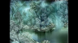 Deep Dark Forest Painting | Time-Lapse Version