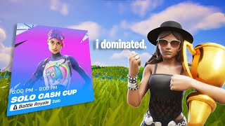 How I DOMINATED The SOLO CASH CUP | ChaosGamingLive