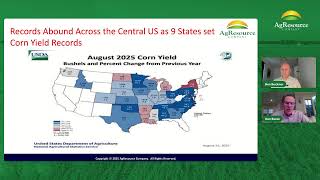 AgResource Tour finds counts ahead of Pro Farmer; China Interest for U.S. soybeans is non existent
