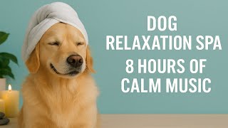 8 Hours of Relaxing Music for Dogs | Calm Anxiety, Stress Relief, Sleep Aid