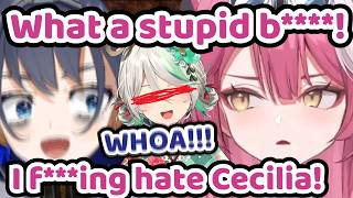 Kronii Was NOT Expecting Raora to HATE Cecilia SO MUCH That She Started SWEARING