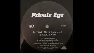 Private Eye ~ A and B Plan ~ Waterbury CT 1996