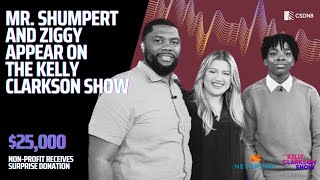 Mr. Shumpert and Ziggy appear on The Kelly Clarkson Show!