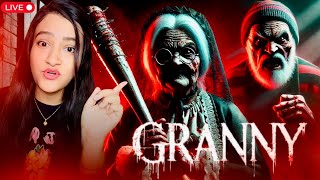 GRANNY LIVE🔥HORROR GAMEPLAY Hard Nightmare #shortsfeed #shortslive #shorts #horrorgame #mobalegends